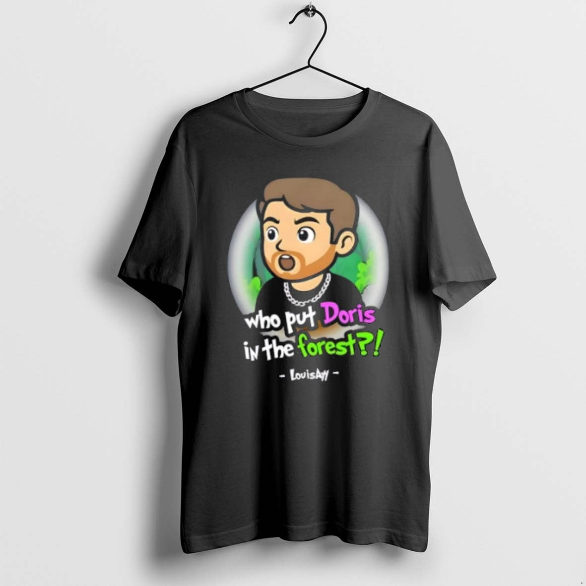 Official Who Put Doris In The Forest Cartoon T-Shirts, Hoodie, Sweatshirt | DripVista.com