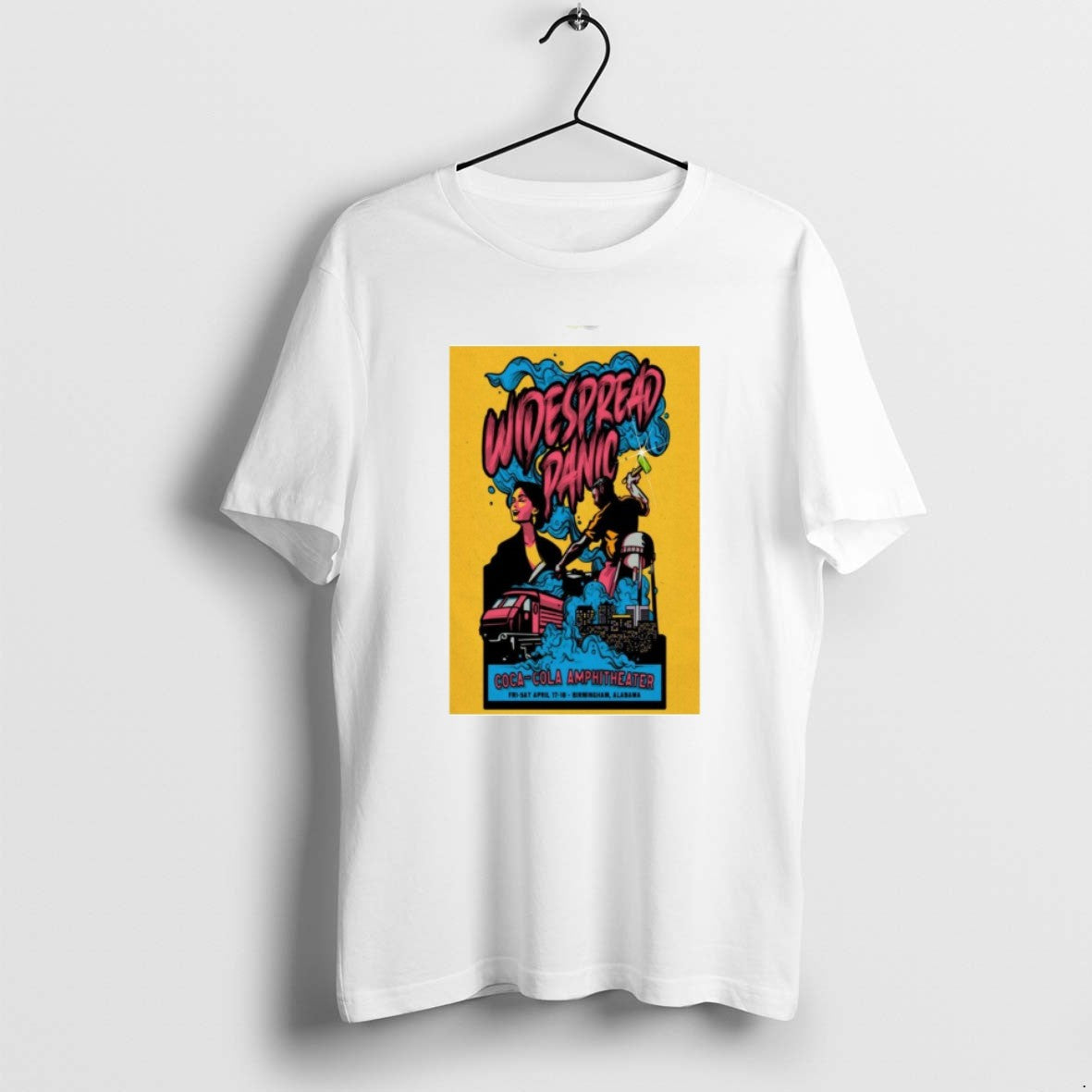 Official Widespread Panic April 17 18 2026 Birmingham Al T-Shirts, Hoodie, Sweatshirt | DripVista.com