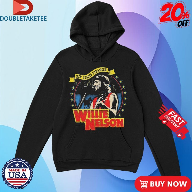 Official Willie Nelson Red Headed Stranger Star Shirts