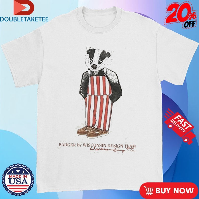 Official Wisconsin Badgers Team Bear Mascot Shirts