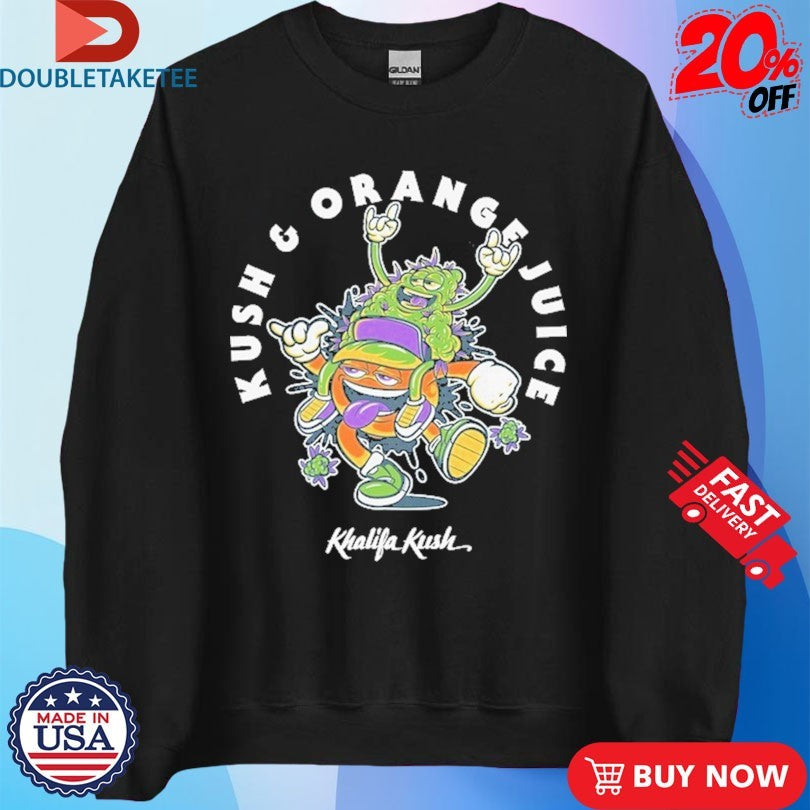 Official Wiz Khalifa Kush And Orange Juice Shirts