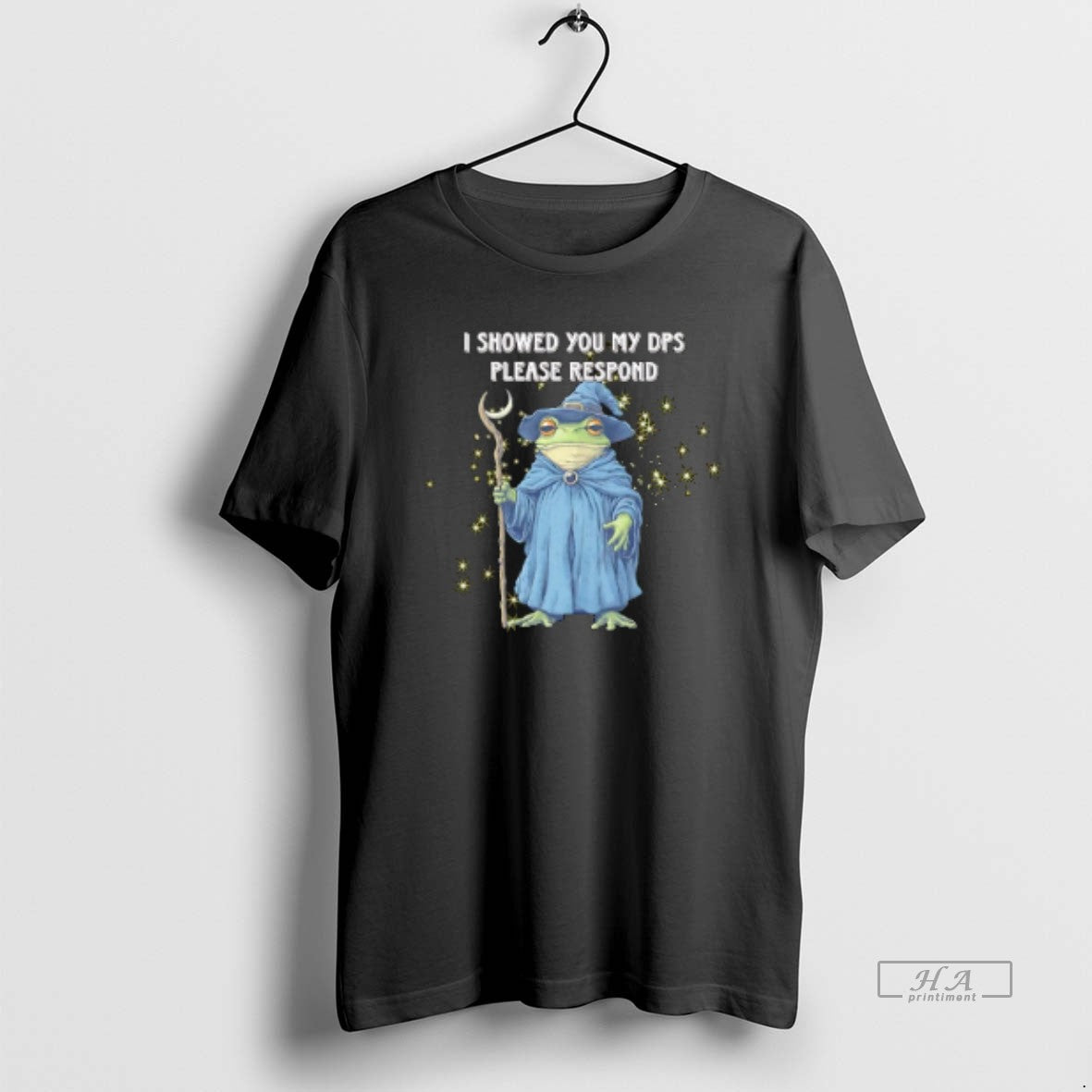 Official Wizard Frog I Showed You My Dps Please Respond T-Shirts, Hoodie, Sweatshirt | DripVista.com