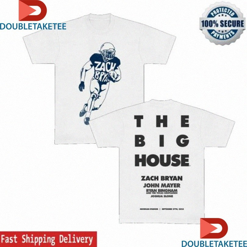Official Zach Bryan The Big House Shirts