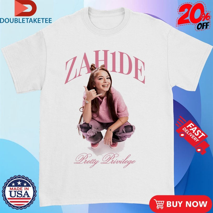 Official Zahide Pretty Privilege Call Me Pink Shirts