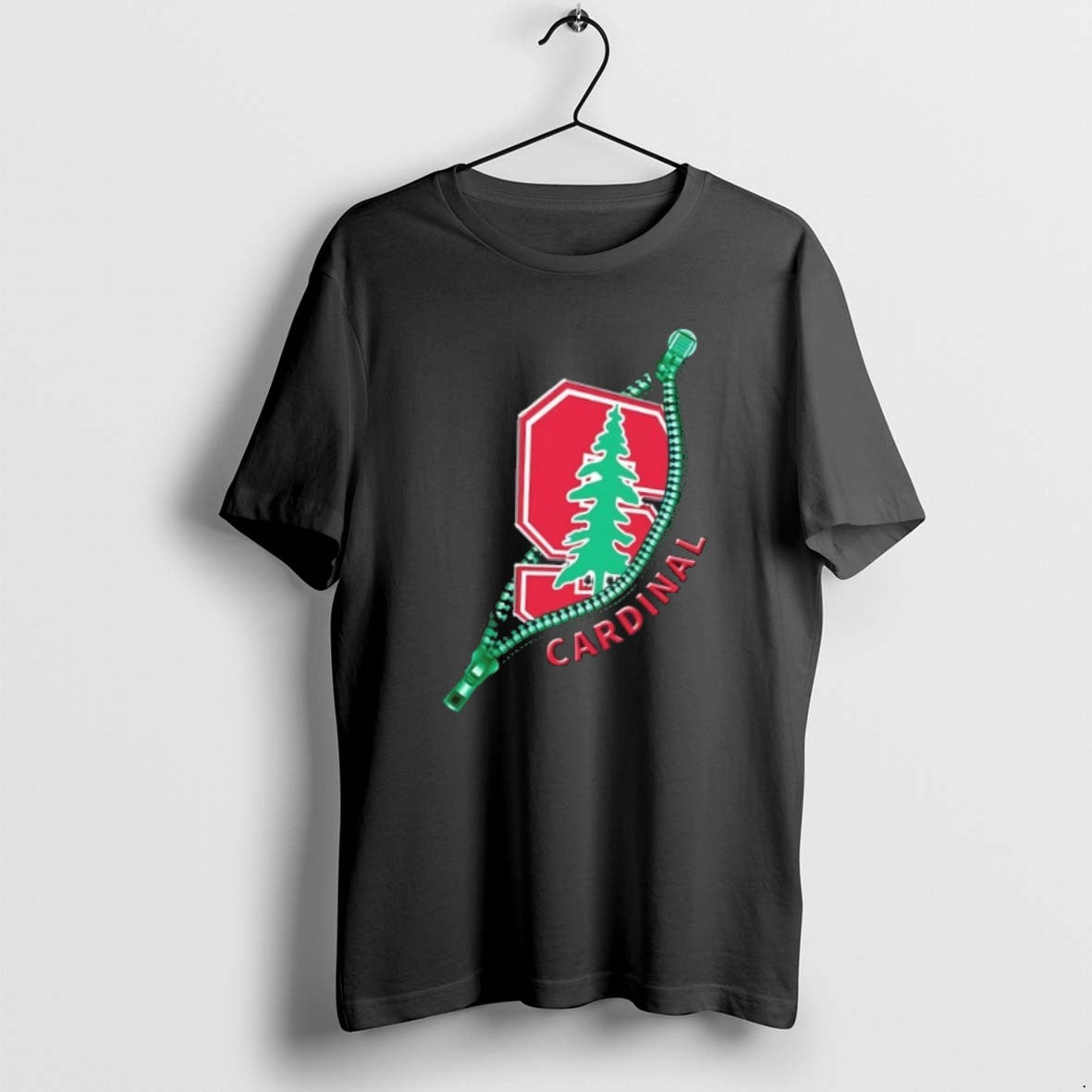 Official Zipper X Stanford Cardinal Football Logo T-Shirts, Hoodie, Sweatshirt | DripVista.com