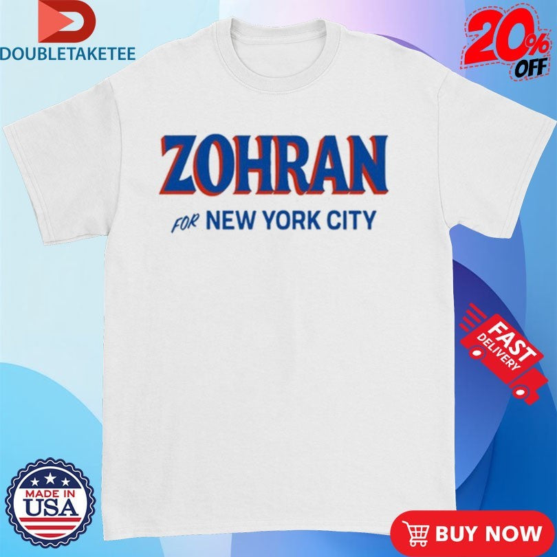 Official Zohran For New York City Shirts