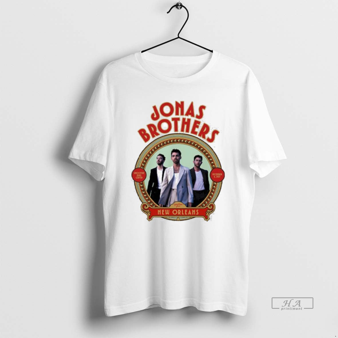 Official Jonas Brothers Smoothie King Center New Orleans La Dec 6 2025 T-Shirts, Hoodie, Sweatshirt | DripVista.com