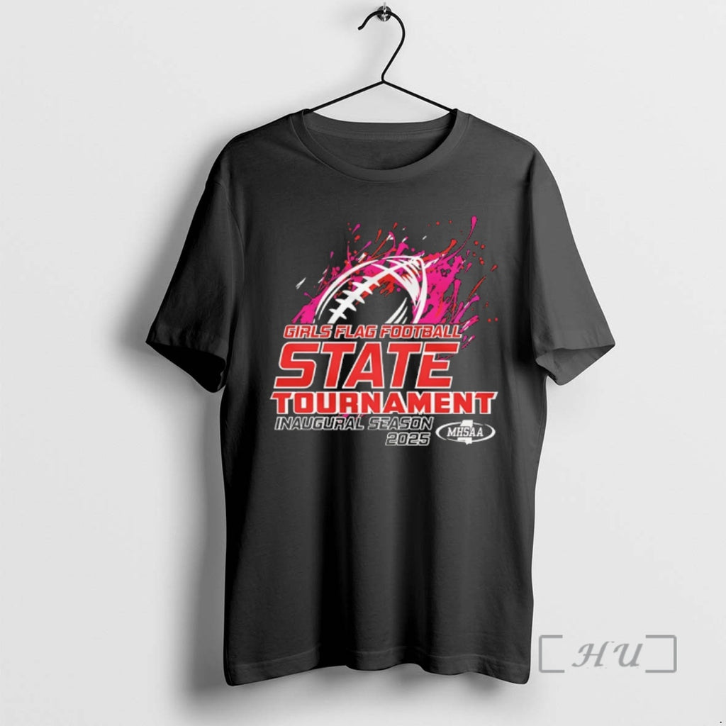 Officials 2025 Mhsaa Girls Flag Football State Tournament T-Shirts, Hoodie, Sweatshirt | DripVista.com