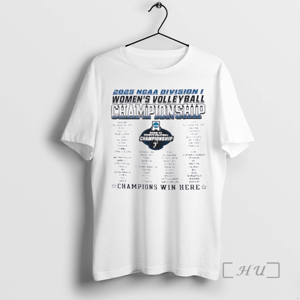 Officials 2025 Ncaa Di Volleyball Championship Round Teams T-Shirts, Hoodie, Sweatshirt | DripVista.com