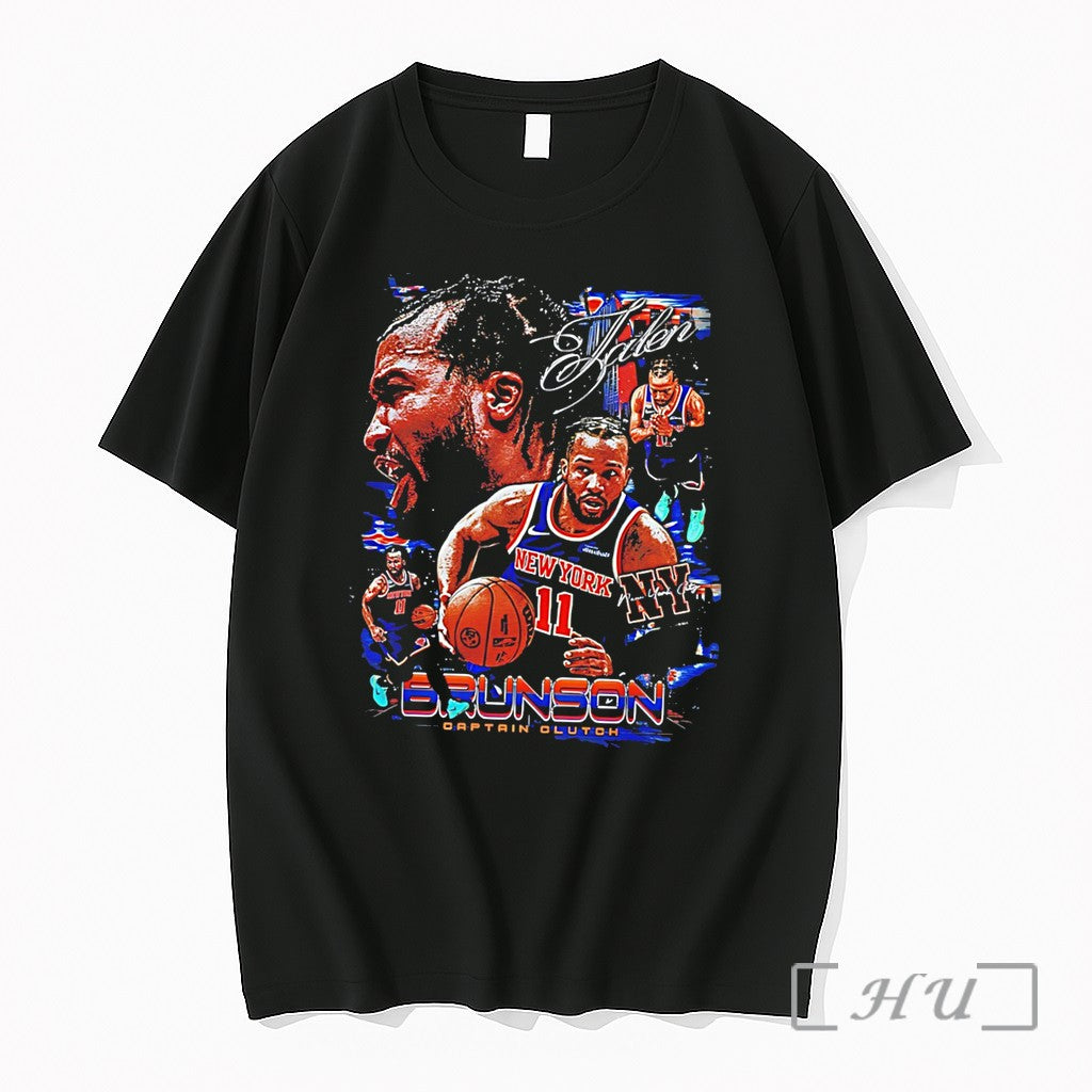 Officials 2026 Captain Clutch Jalen Brunson Vintage Tee