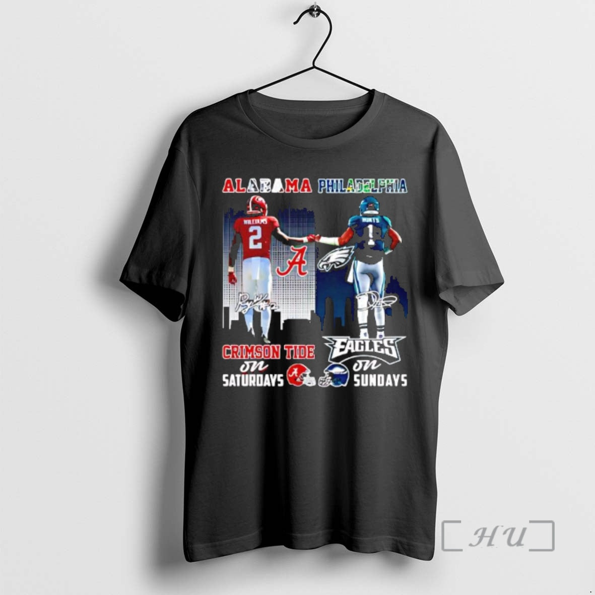 Officials Alabama Philadelphia Players First Bump Signature T-Shirts, Hoodie, Sweatshirt | DripVista.com