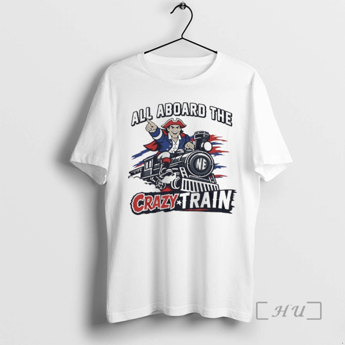 Officials All Aboard The New England Crazy Train T-Shirts, Hoodie, Sweatshirt | DripVista.com