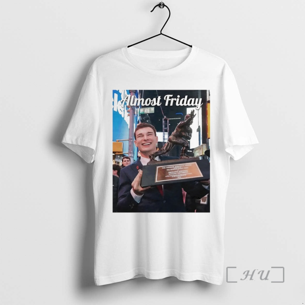 Officials Almost Friday Fernando Mendoza Heismendoza Circle T-Shirts, Hoodie, Sweatshirt | DripVista.com