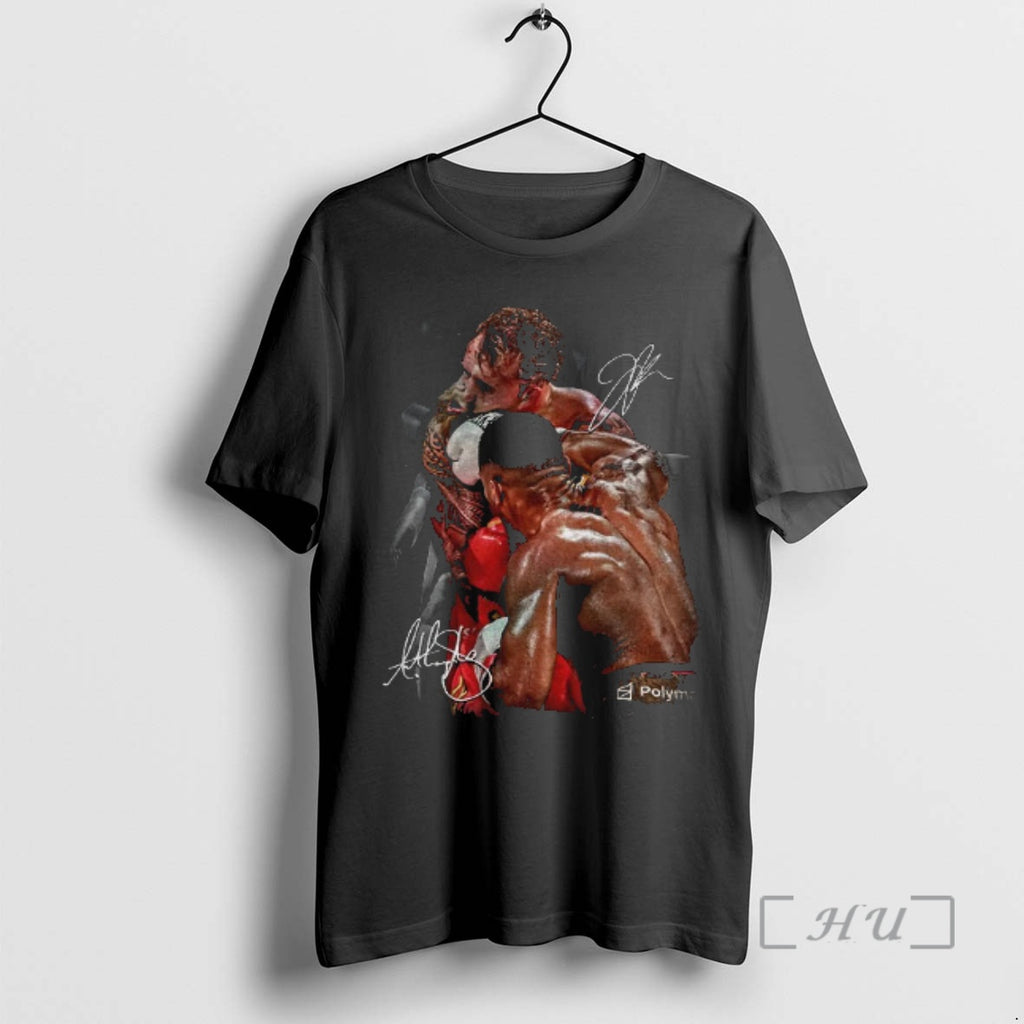Officials Anthony Joshua Ko Jake Paul Signature Iconic Moment T-Shirts, Hoodie, Sweatshirt | DripVista.com