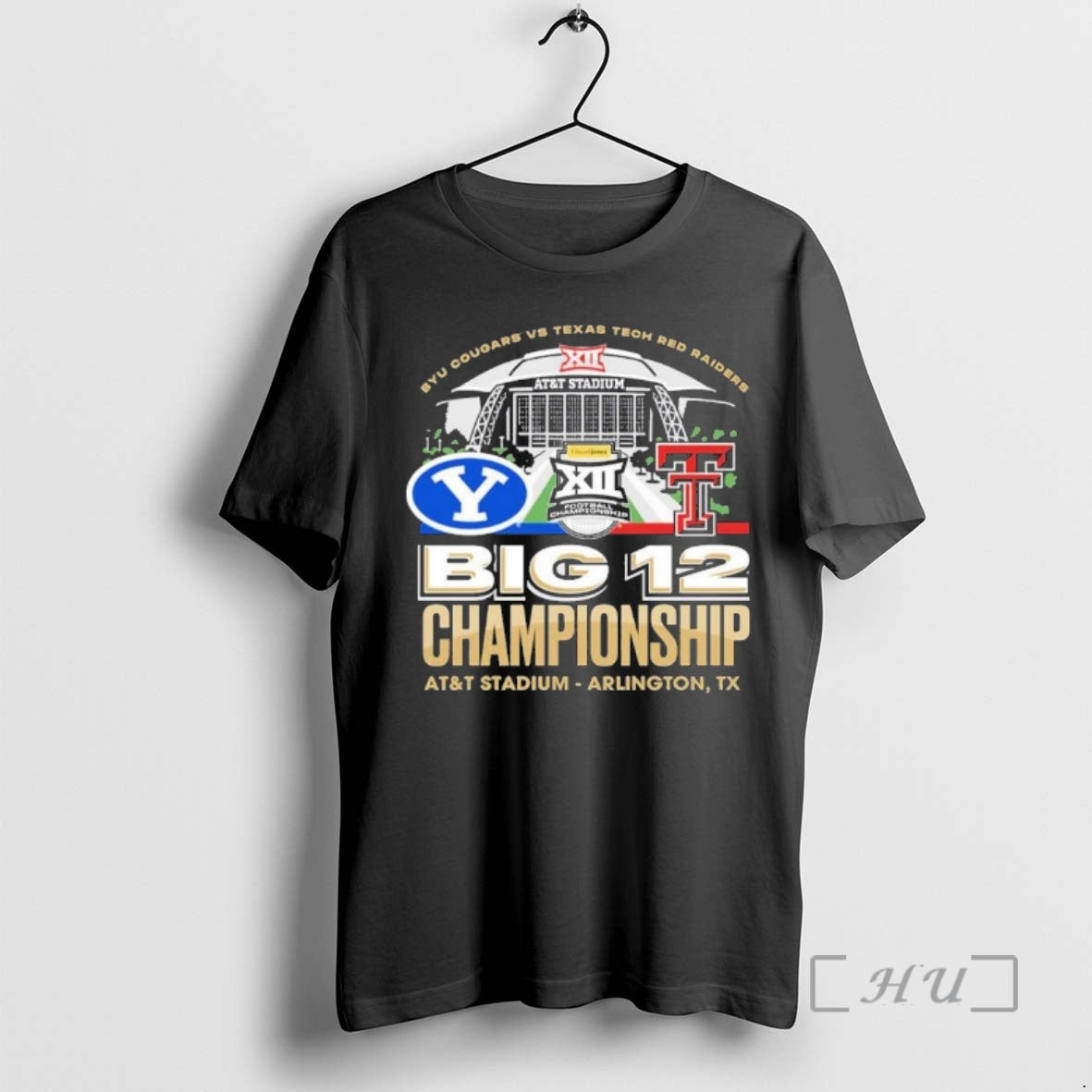 Officials Arlington Tx 2025 Big 12 Football Championship Game Byu Vs Texas Tech Premium T-Shirts, Hoodie, Sweatshirt