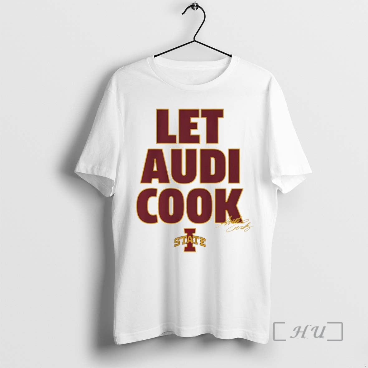 Officials Audi Crooks Iowa State Cyclones Basketball Let Audi Cook Signature Circle Premium T Shirts Hoodie, Sweatshirt