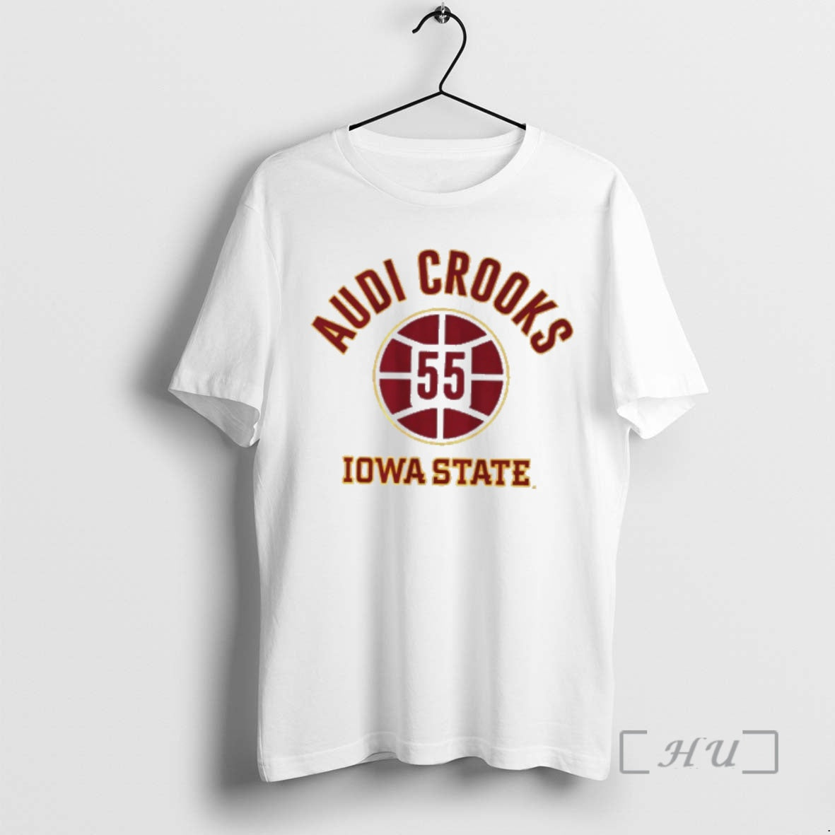 Officials Audi Crooks Iowa State Cyclones Wnba Name Number Ball T-Shirts, Hoodie, Sweatshirt | DripVista.com