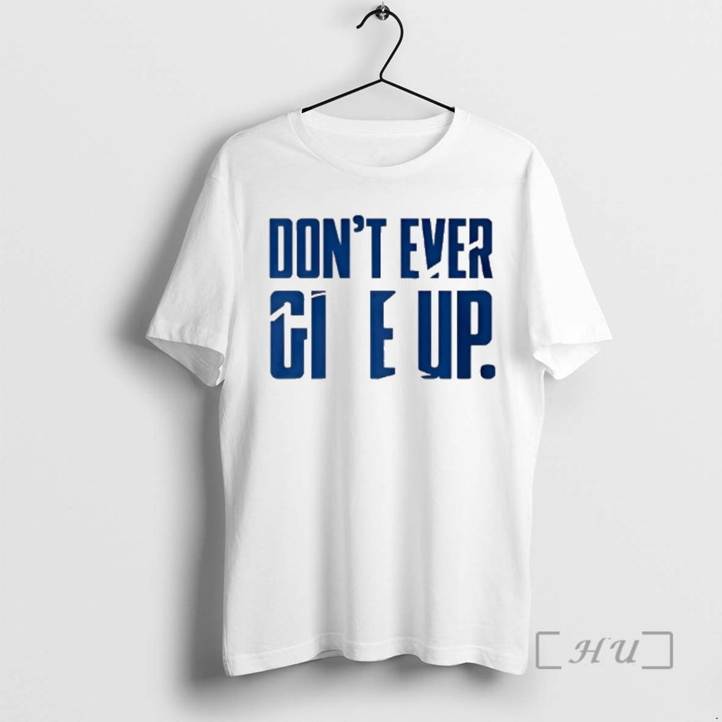 Officials Byu Dont Ever Give Up T-Shirts, Hoodie, Sweatshirt | DripVista.com