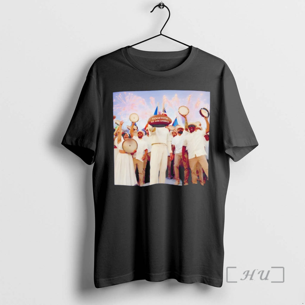 Officials Bad Bunny Together We Are America Benito Bowl 2026 T-Shirts, Hoodie, Sweatshirt | DripVista.com