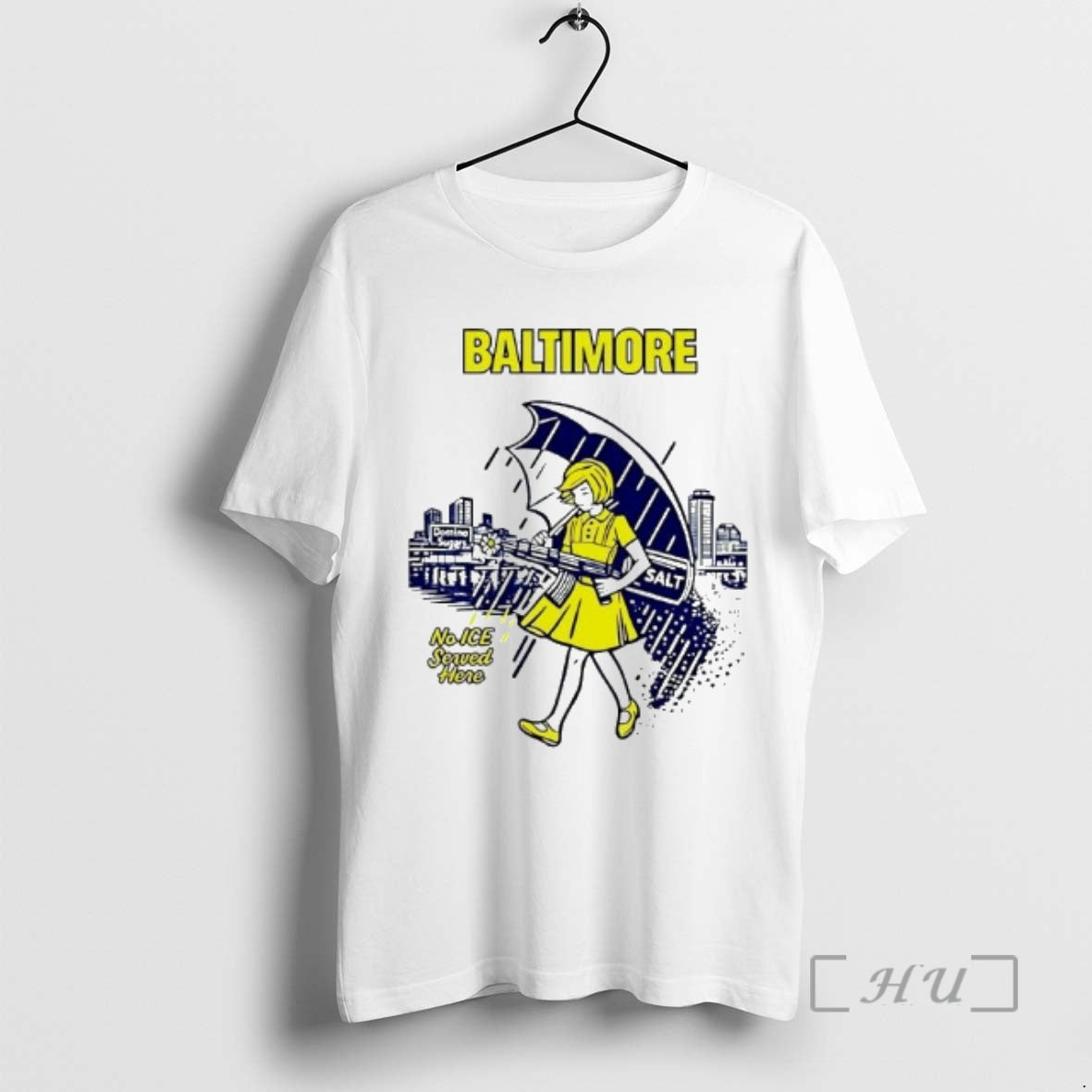 Officials Baltimore No Ice Served Here Salt Graphic T-Shirts, Hoodie, Sweatshirt | DripVista.com