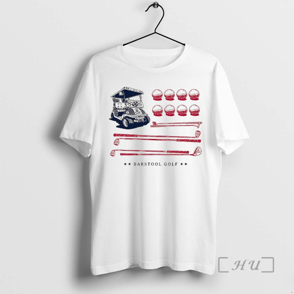 Officials Barstool Golf Cart Ball And Club Usa Flag T-Shirts, Hoodie, Sweatshirt | DripVista.com