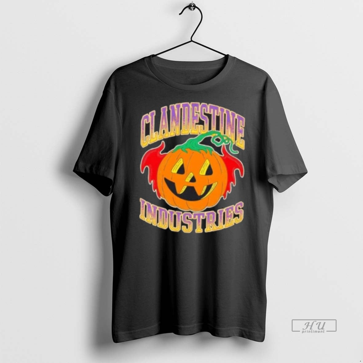 Officials Bat Pumpkin Clandestine Industries Halloween T Shirt Sweater
