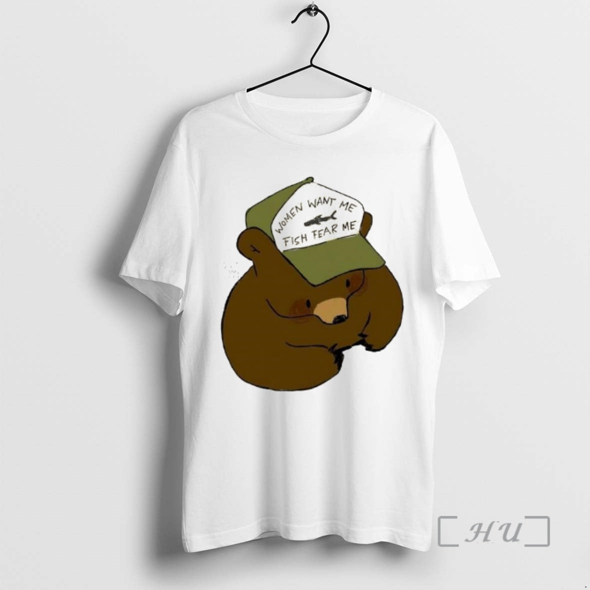 Officials Bear Women Want Me Fish Fear Me Graphic T-Shirts, Hoodie, Sweatshirt | DripVista.com