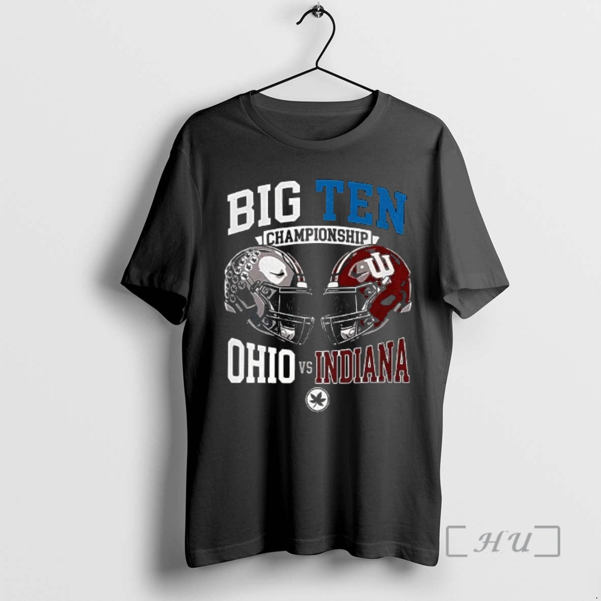 Officials Big Ten Championship Ohio State Vs Indiana Helmet T-Shirts, Hoodie, Sweatshirt | DripVista.com