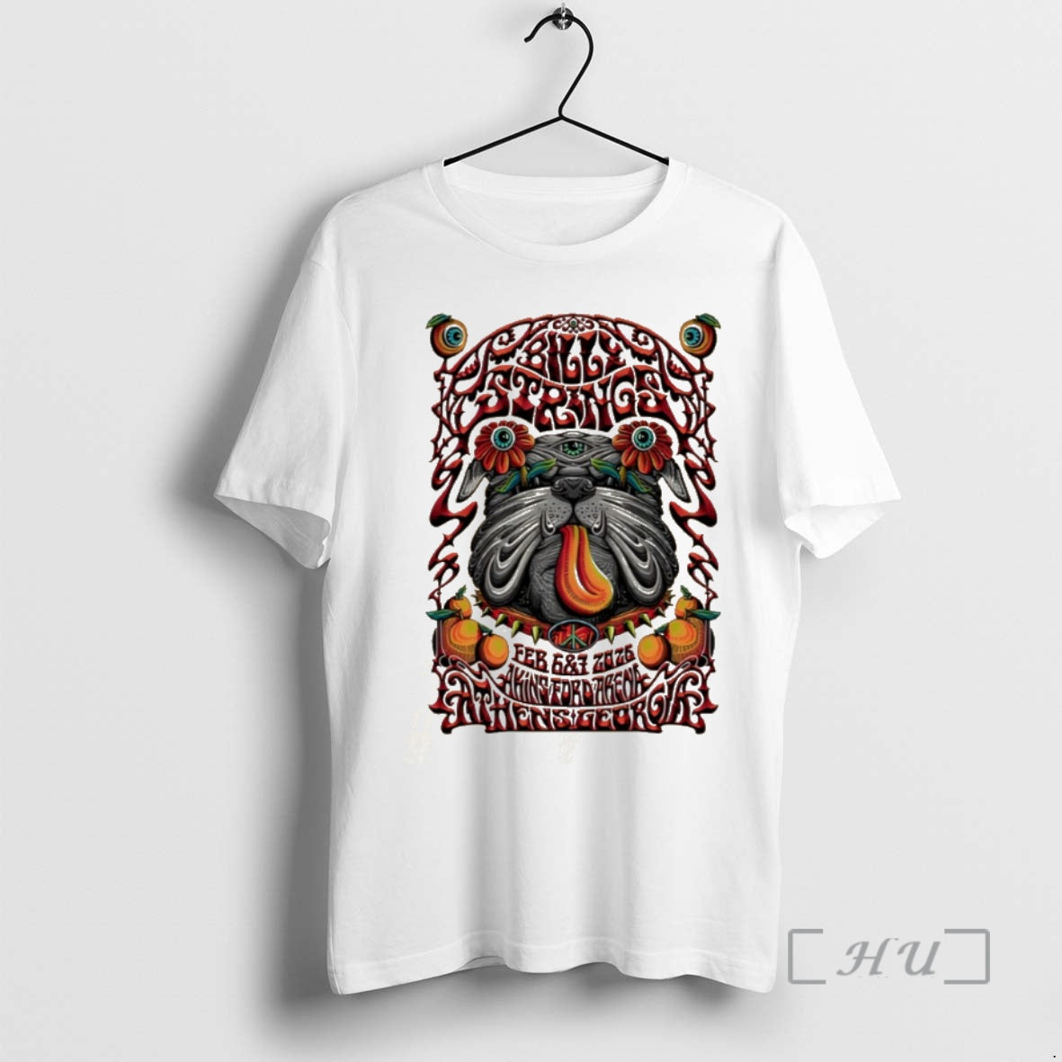 Officials Billy Strings Feb 6 7 2026 Akins Ford Arena In Athens Ga Premium T-Shirts, Hoodie, Sweatshirt | DripVista.com