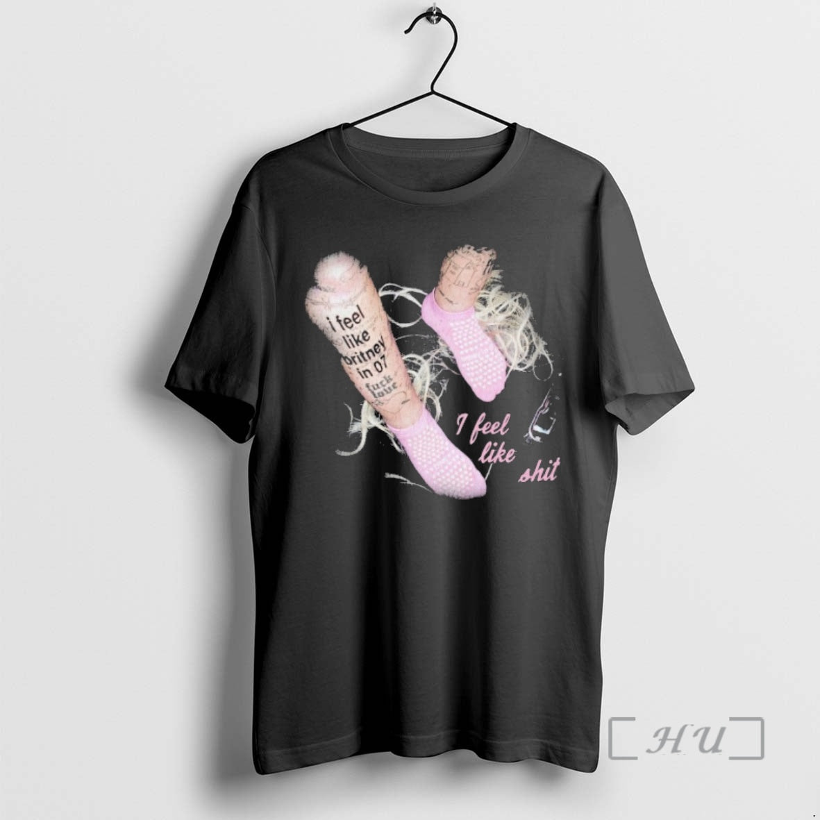 Officials Blackbear I Feel Like Britney In 07 Fuck Love I Feel Like Shit Premium T-Shirts, Hoodie, Sweatshirt | DripVista.com