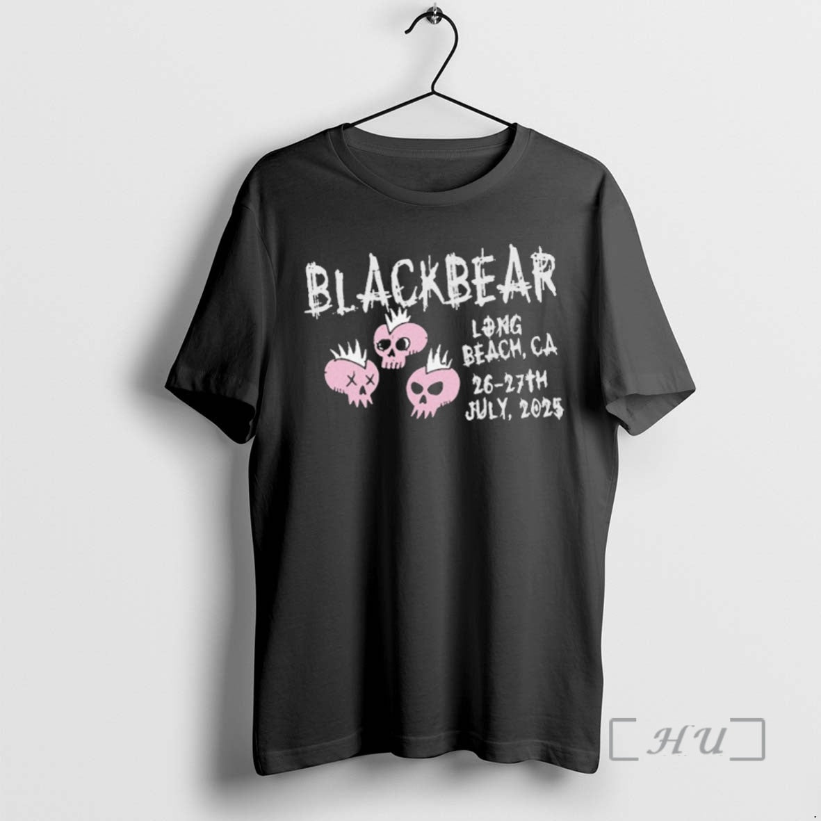 Officials Blackbear Long Beach Ca Pink Skull T-Shirts, Hoodie, Sweatshirt | DripVista.com