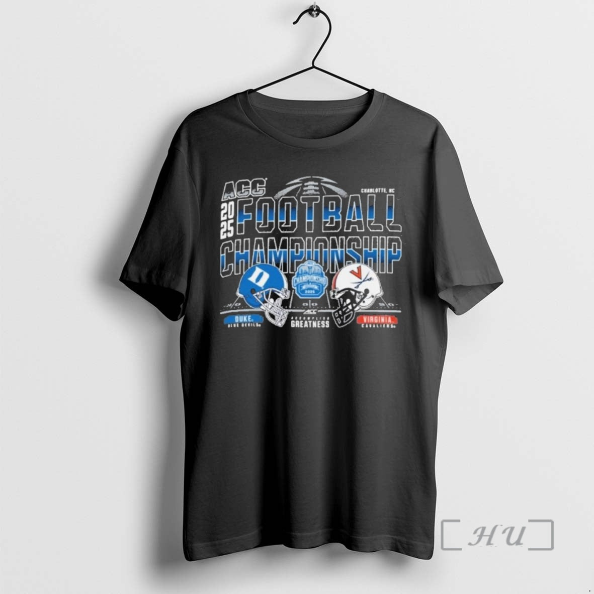 Officials Blue Devils Vs Cavaliers 2025 Acc Football Championship Helmet T-Shirts, Hoodie, Sweatshirt | DripVista.com