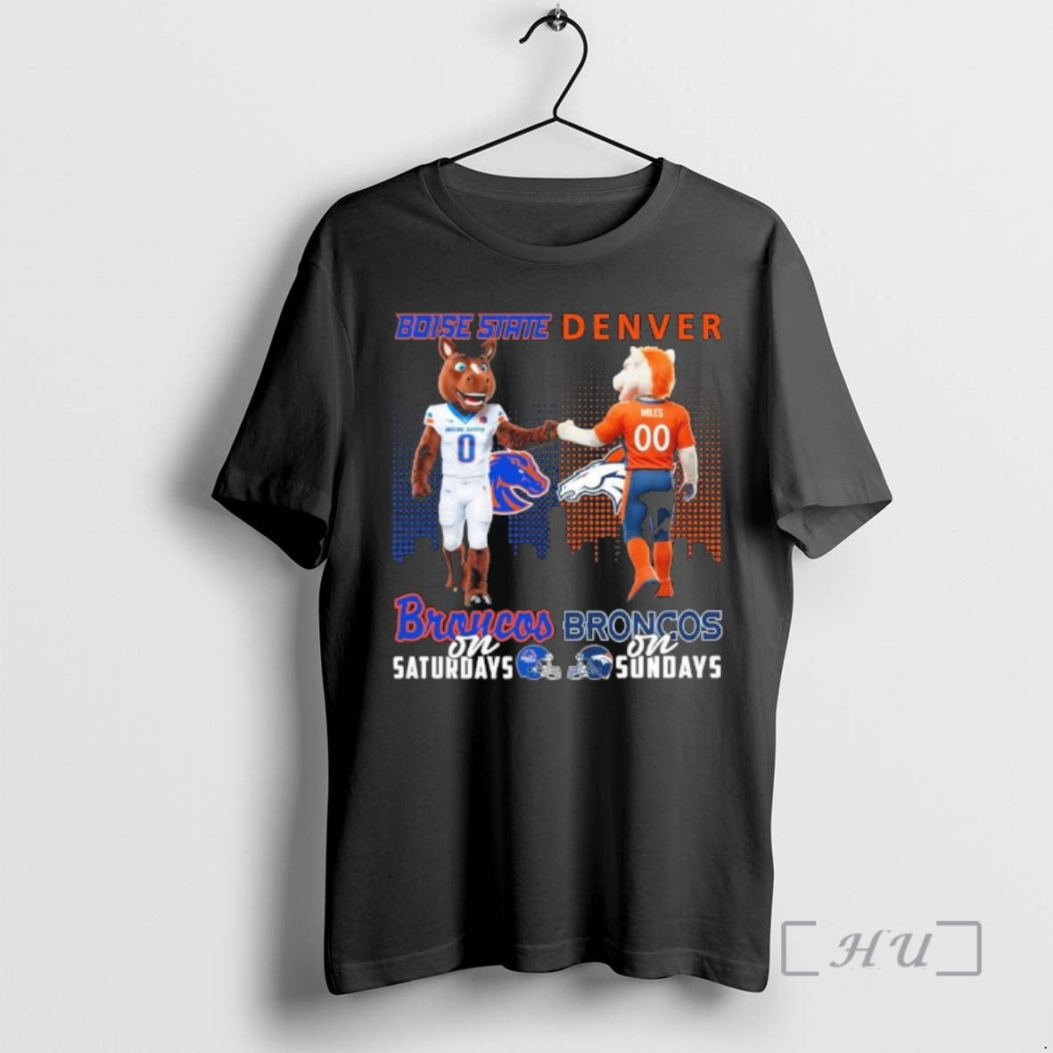 Officials Boise State Vs Broncos Mascot On Saturdays And On Sundays Premium T Shirts Sweater Hoodie, Sweatshirt