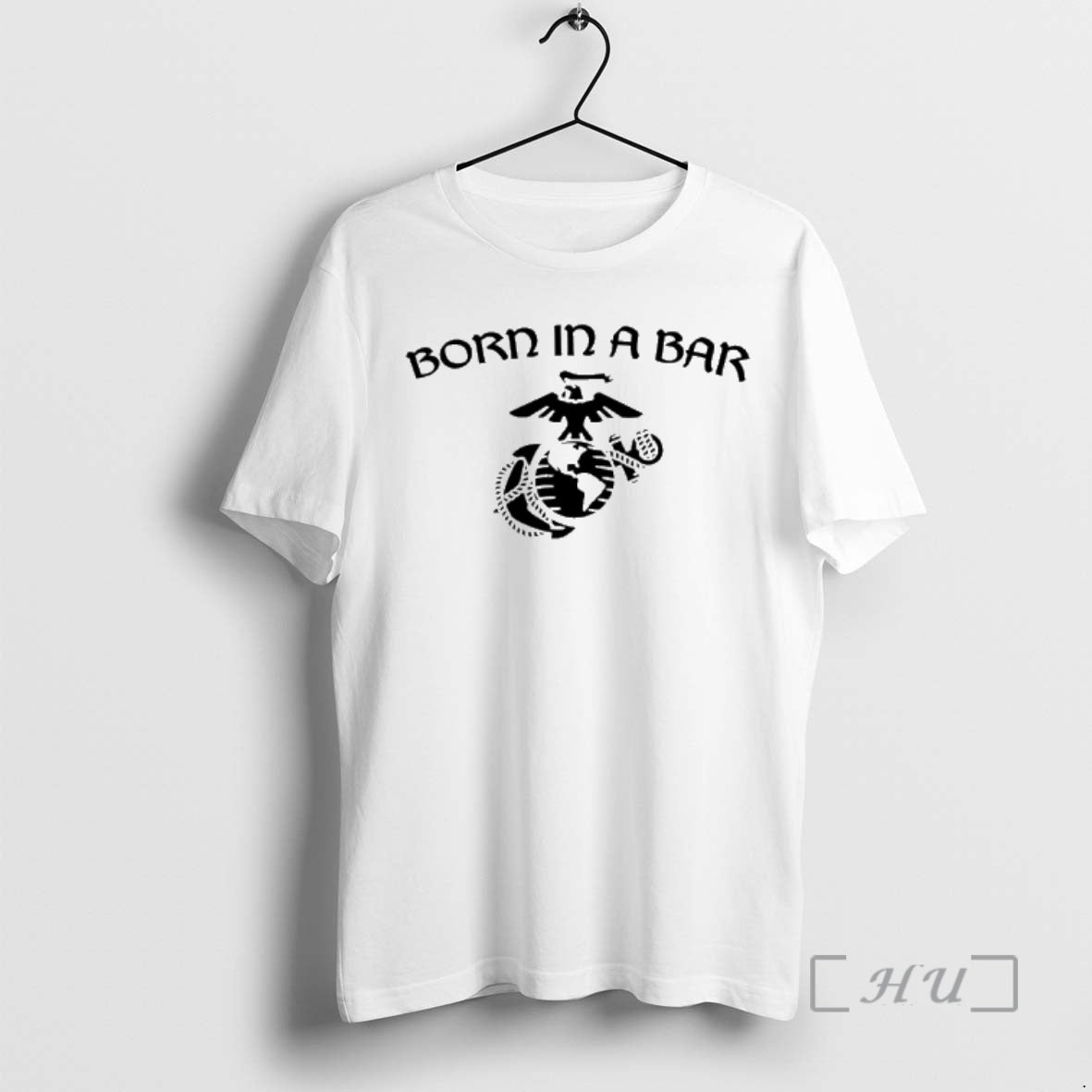 Officials Born In A Bar Eagle Globe And Anchor Graphic T-Shirts, Hoodie, Sweatshirt | DripVista.com