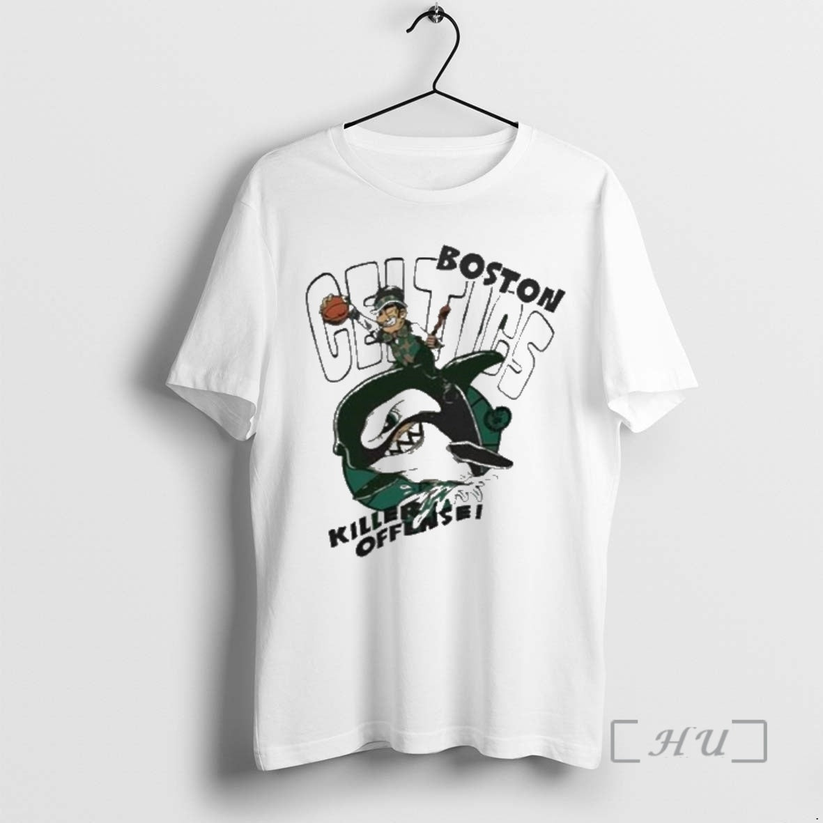 Officials Boston Celtics Killer Offense Mascot T-Shirts, Hoodie, Sweatshirt | DripVista.com