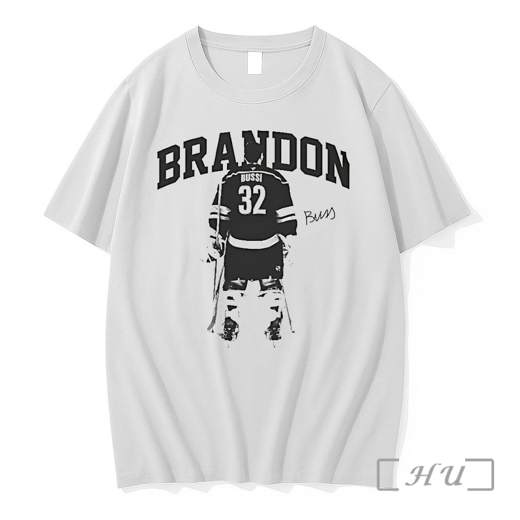 Officials Brandon Bussi Carolina Hurricanes Ice Hockey Stanley Cup Champions 2026 Signature Premium T Shirts