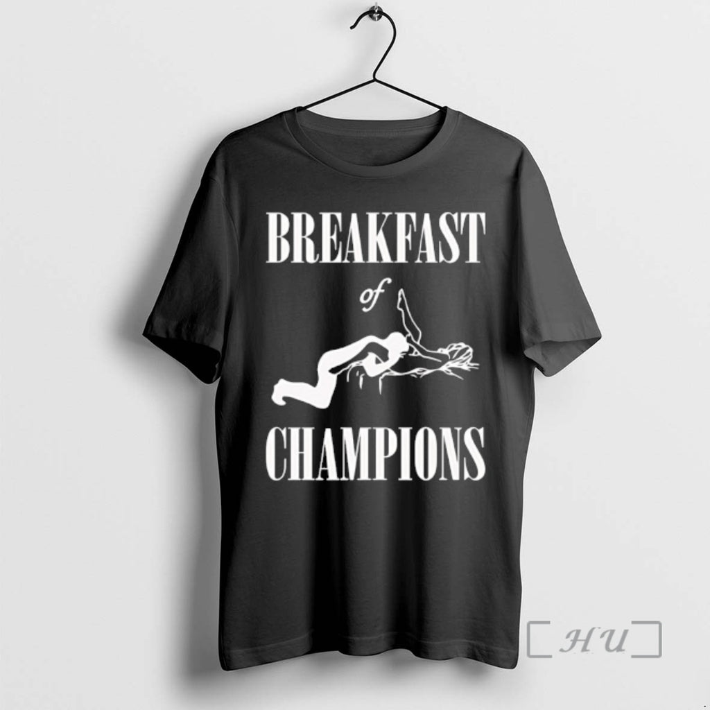 Officials Breakfast Of Champions Eat Pussy Meme T-Shirts, Hoodie, Sweatshirt | DripVista.com