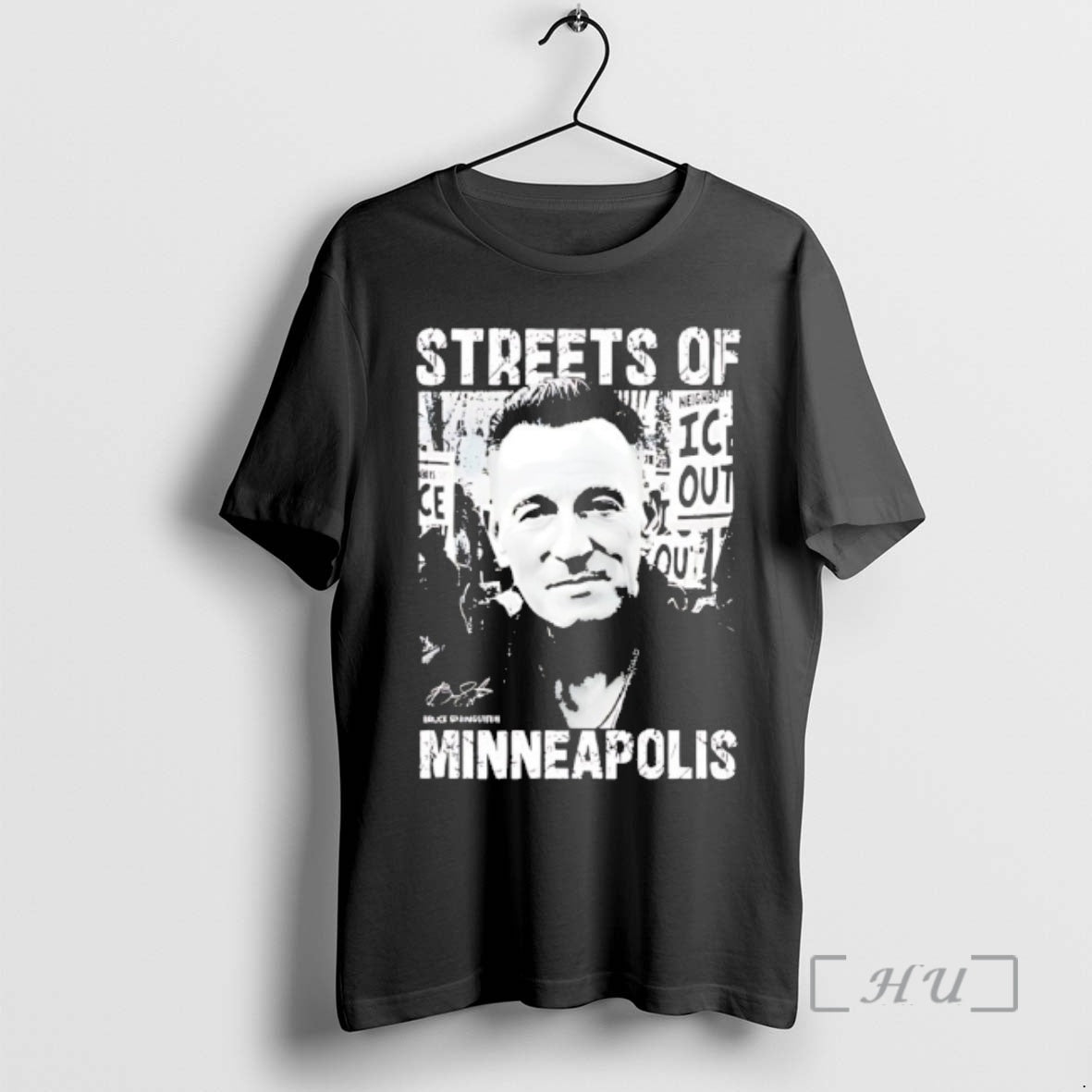 Officials Bruce Springsteen Streets Of Minneapolis Anti Trump T-Shirts, Hoodie, Sweatshirt | DripVista.com