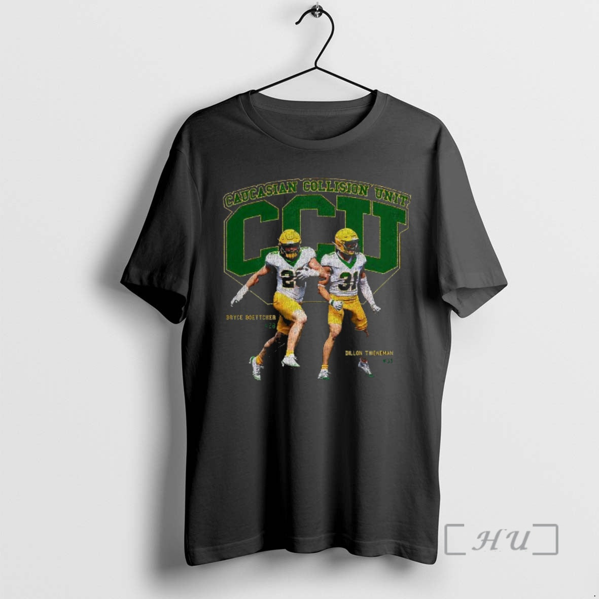 Officials Bryce Boettcher And Dillon Thieneman Caucasian Collision Unit T-Shirts, Hoodie, Sweatshirt | DripVista.com
