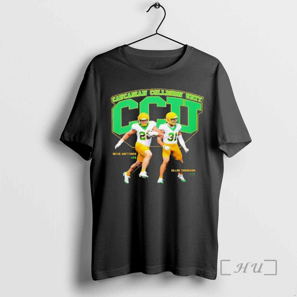 Officials Bryce Boettcher And Dillon Thieneman Wearing Ccu Player T-Shirts, Hoodie, Sweatshirt | DripVista.com