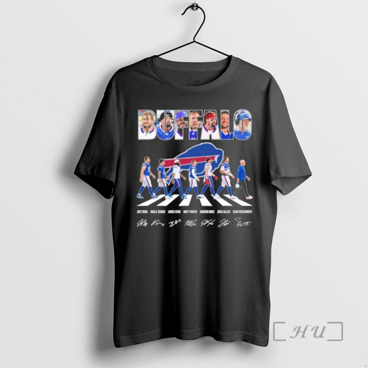 Officials Buffalo Team Player Abbey Road Signature T-Shirts, Hoodie, Sweatshirt | DripVista.com