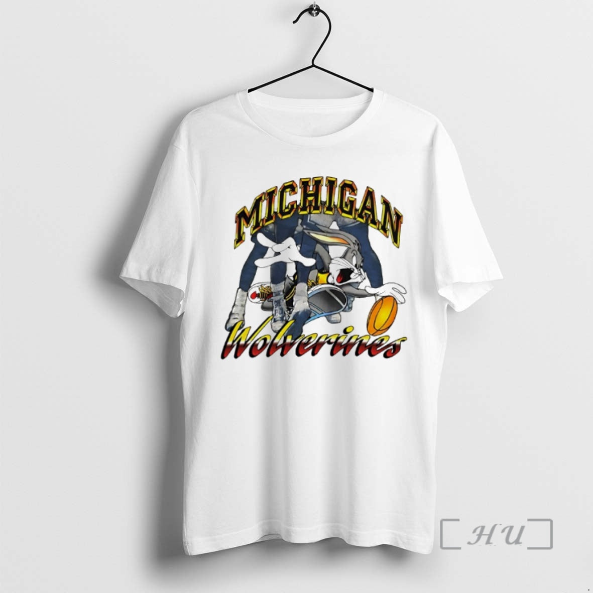 Officials Bugs Bunny Michigan Wolverines Basketball Funny T-Shirts, Hoodie, Sweatshirt | DripVista.com