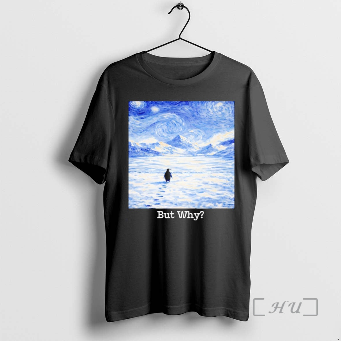 Officials But Why Penguin Van Gogh T-Shirts, Hoodie, Sweatshirt | DripVista.com