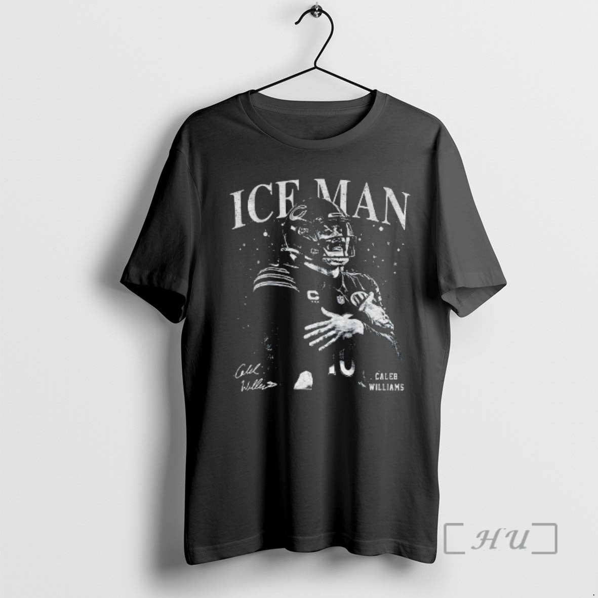 Officials Caleb Williams Football Vintage Ice Man Signature T-Shirts, Hoodie, Sweatshirt | DripVista.com