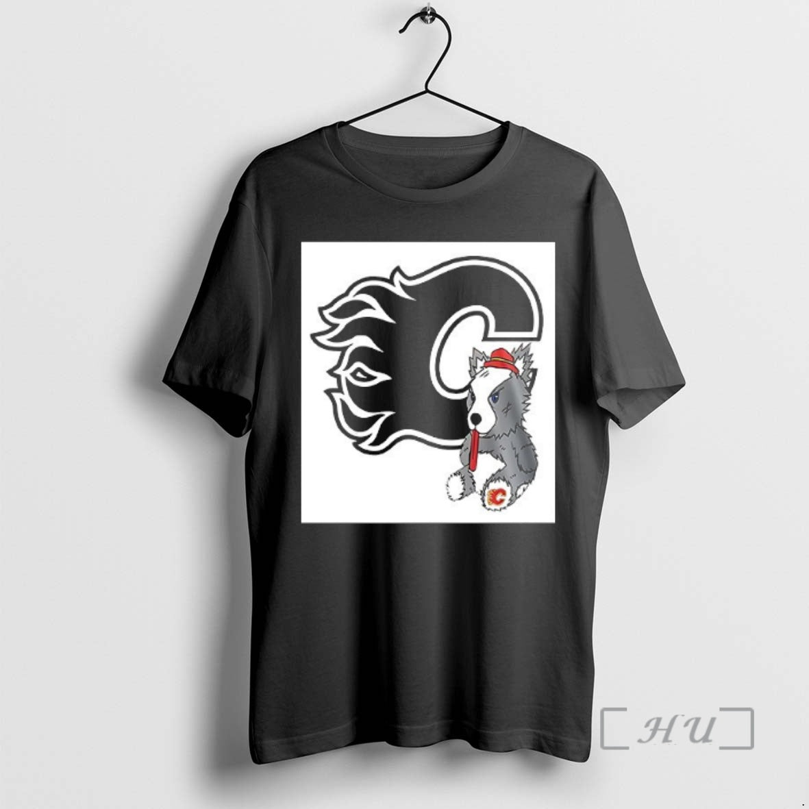 Officials Calgary Flames Plush Doll Mascot Logo T-Shirts, Hoodie, Sweatshirt | DripVista.com