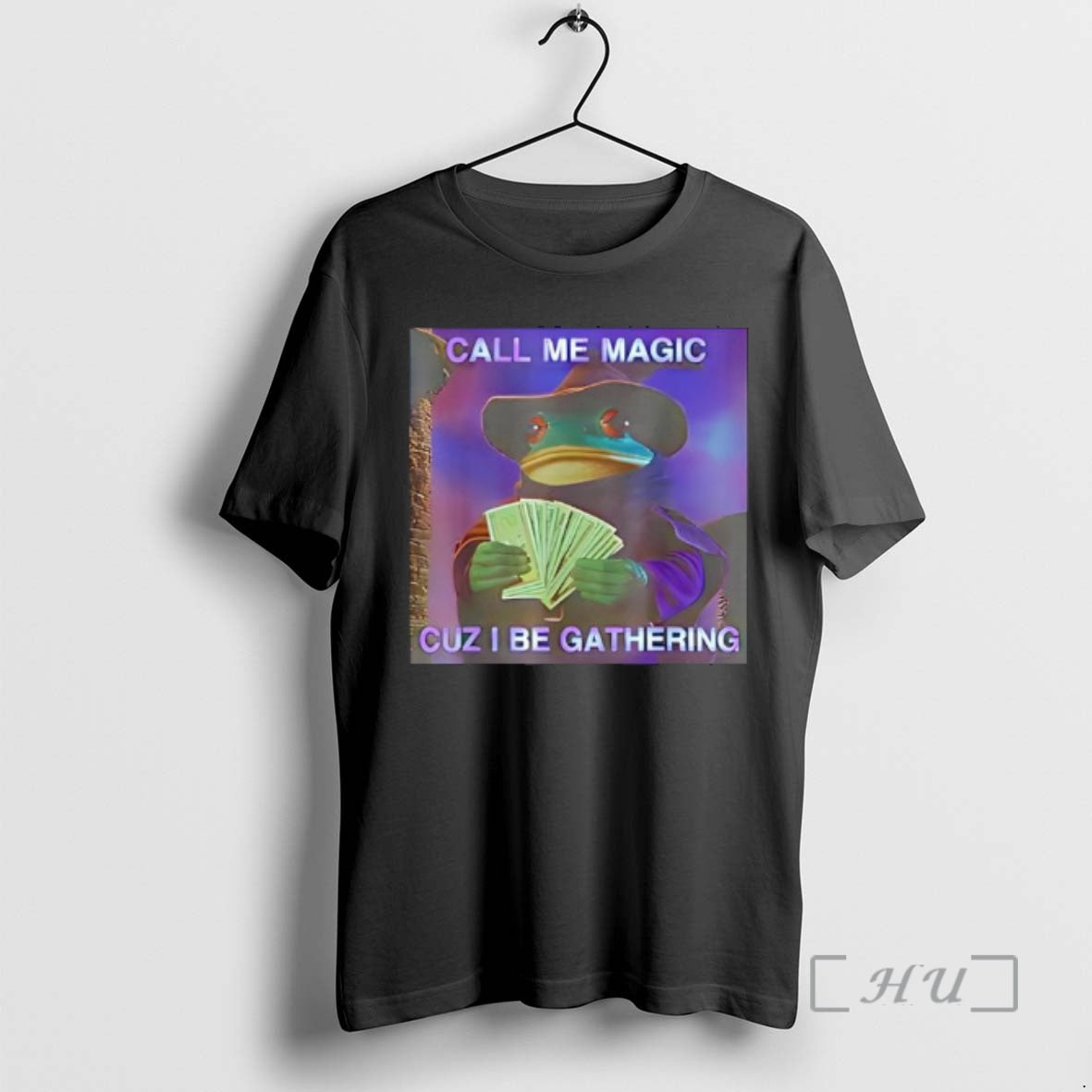 Officials Call Me Magic Cuz I Be Gathering Funny Wizard Frog Meme Premium T Shirts Hoodie, Sweatshirt | DripVista.com