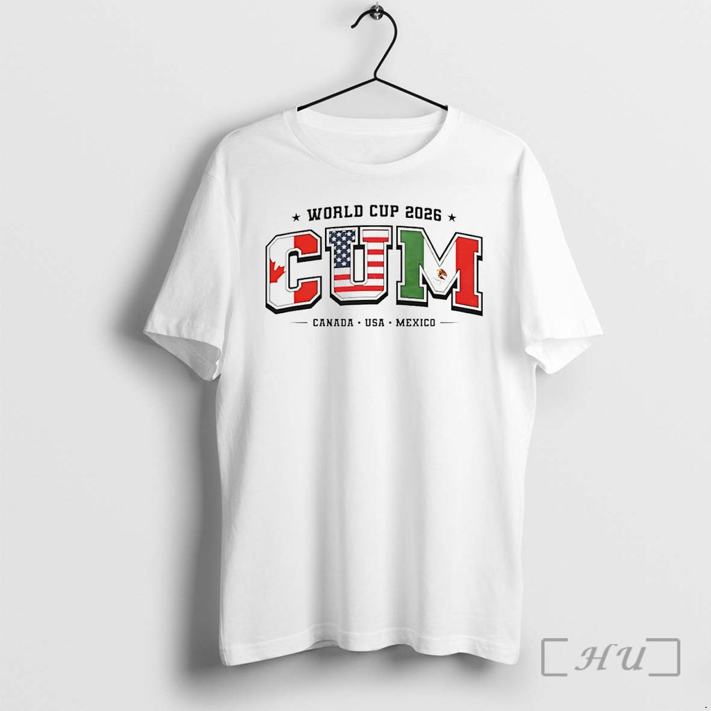 Officials Canada Usa Mexico Soccer Tournament Souvenir World Cup 2026 Cum Premium T Shirts Sweater