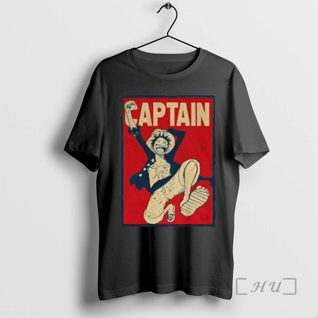 Officials Captain Monkey D Luffy Anime T-Shirts, Hoodie, Sweatshirt | DripVista.com