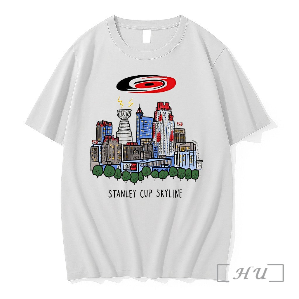 Officials Carolina Hurricanes Hockey Raleigh Cityscape Stanley Cup Skyline 2026