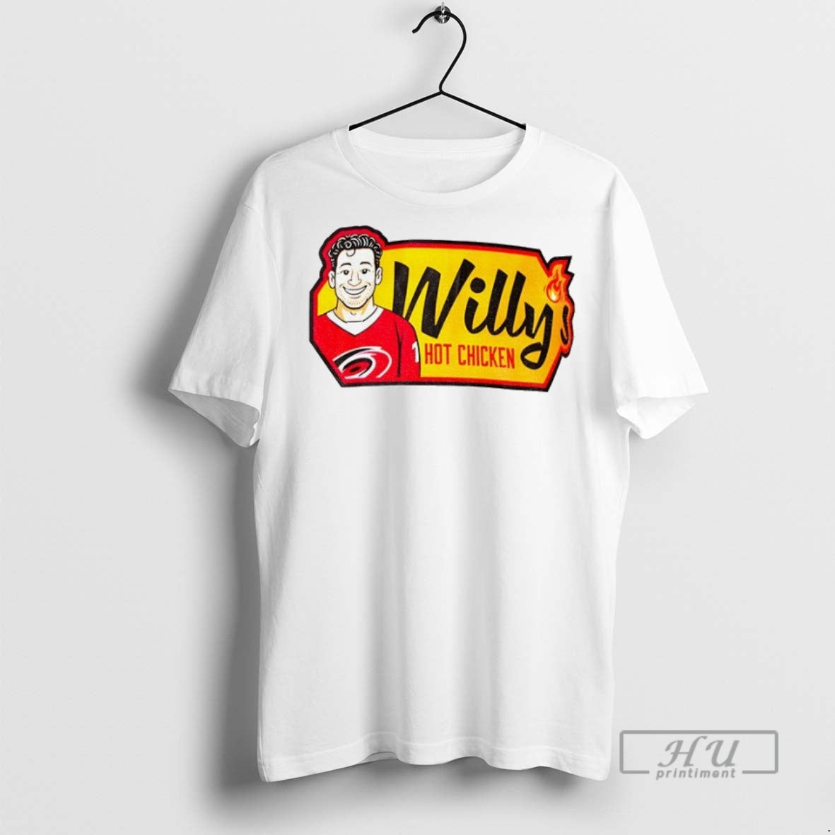 Officials Carolina Hurricanes Willys Hot Chicken T Shirt Sweatshirt Hoodies
